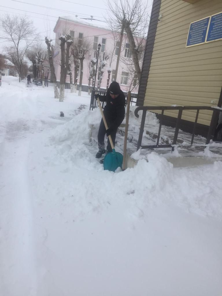 Челлендж по уборке снега